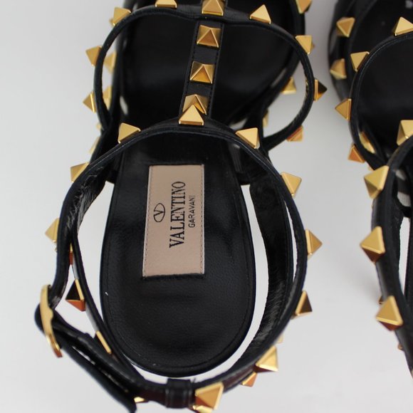 NEW VALENTINO GARAVANI Rockstud Leather Pumps - Picture 9 of 16